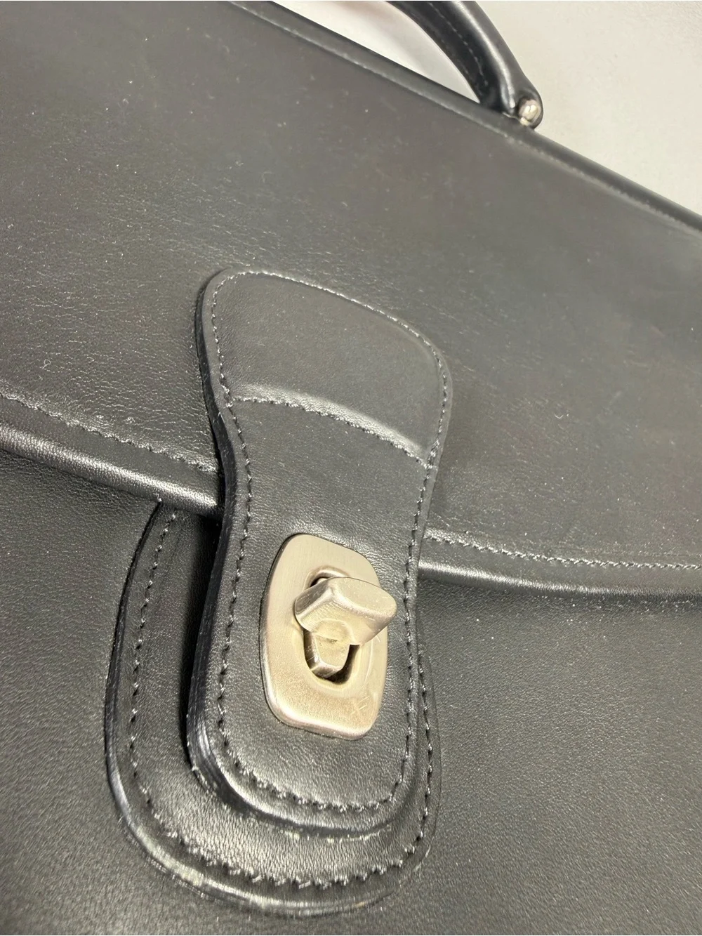 COACH Black Vintage 5266 Beekman Briefcase with Replacement Detachable Strap